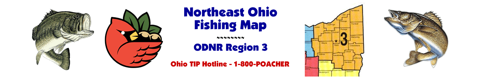 West Branch Reservoir Fishing Map | Northeast Ohio | Go Fish Ohio