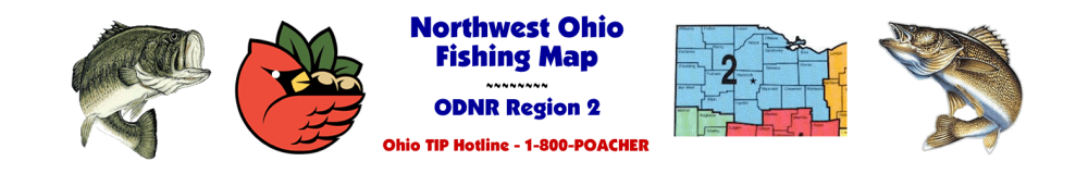 Northwest Ohio Fishing Maps - ODNR Region Two