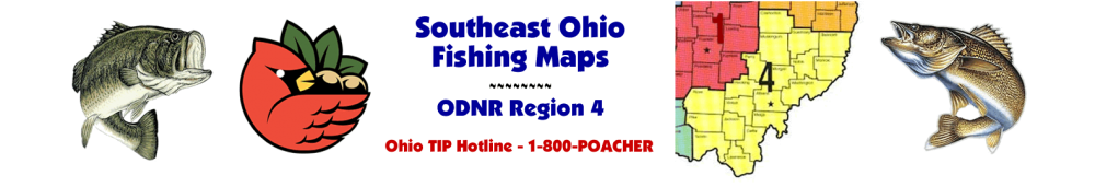 Southeast Ohio Fishing Maps - ODNR Region 4