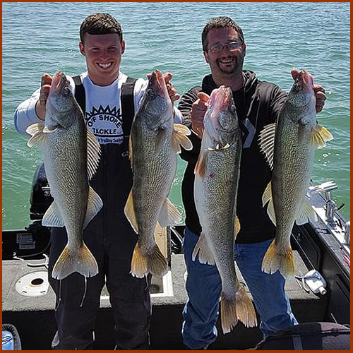 Blue Dolphin - Lake Erie Walleye Fishing Charters