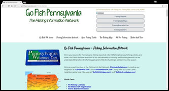 Go Fish Pennsylvania - Fishing Info Net
