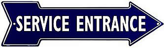Service Entrance - Vics Sports Center