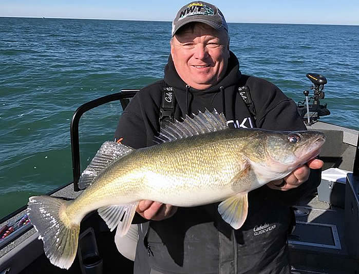 Nibble This Charters Lake Erie Walleye