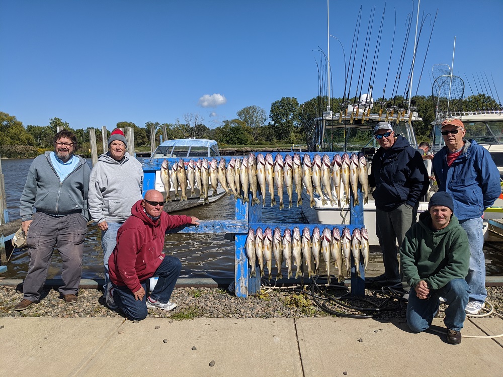 Blue Dolphin Charters - Lake Erie Walleye Fishing