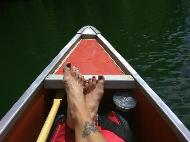 Canoe Fishing