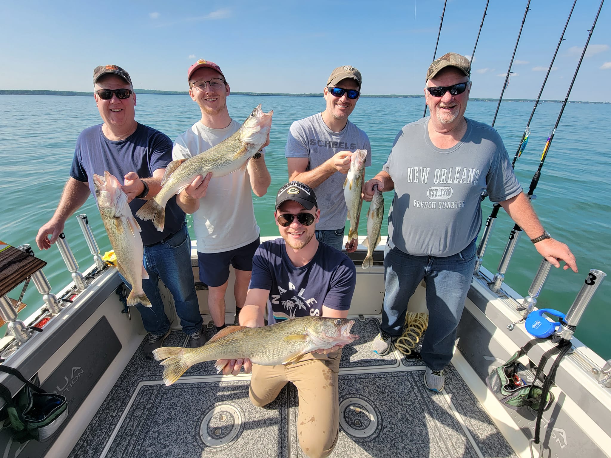 Lake Erie Walleye Fishing Report, Blue Dolphin Charters